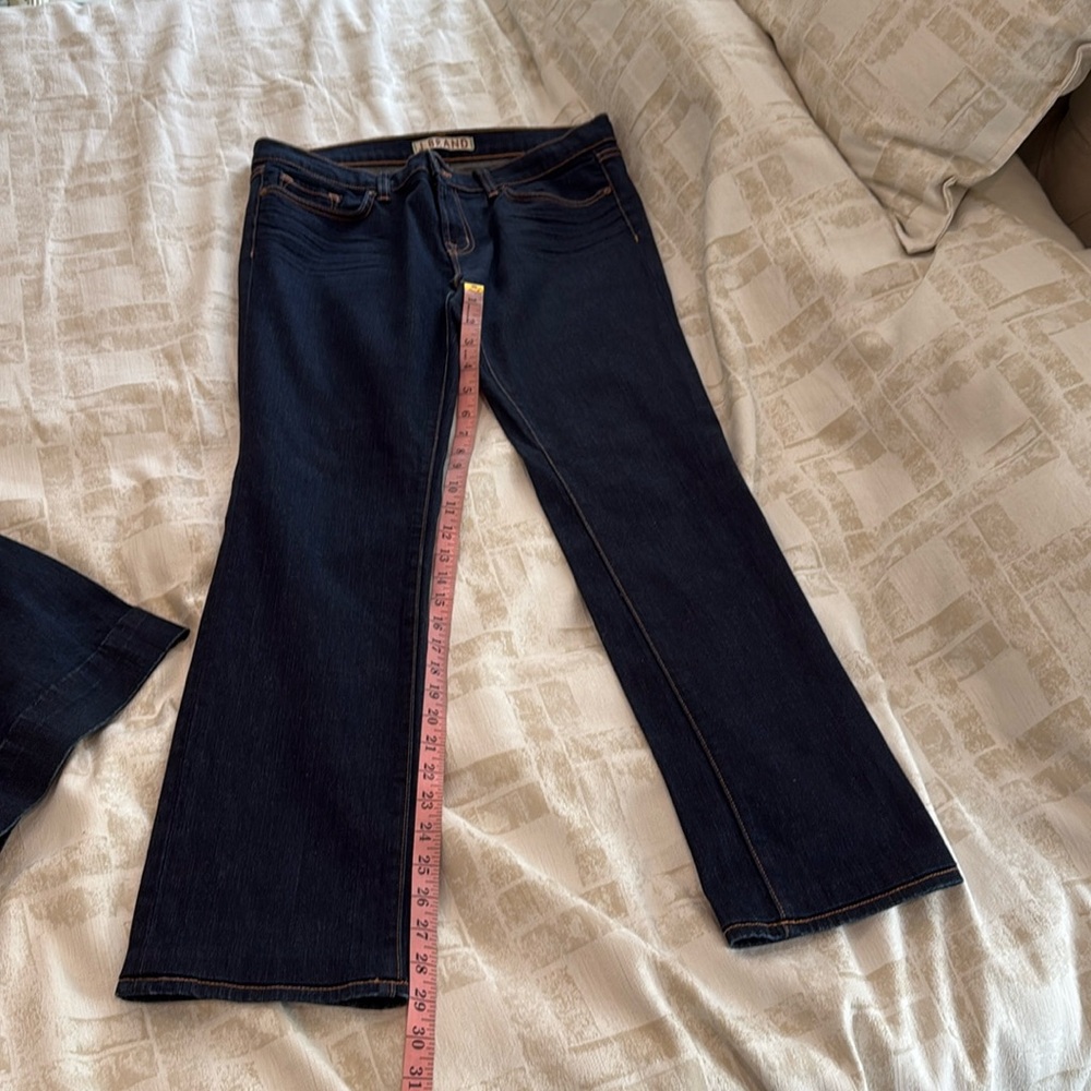 Jbrand jeans NWOT Size 32 straight boot blue jeans host pick - Picture 3 of 17